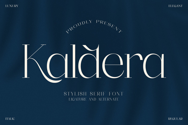 Kaldera Serif Font