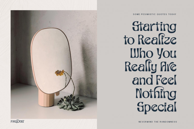 Foridust Display Font