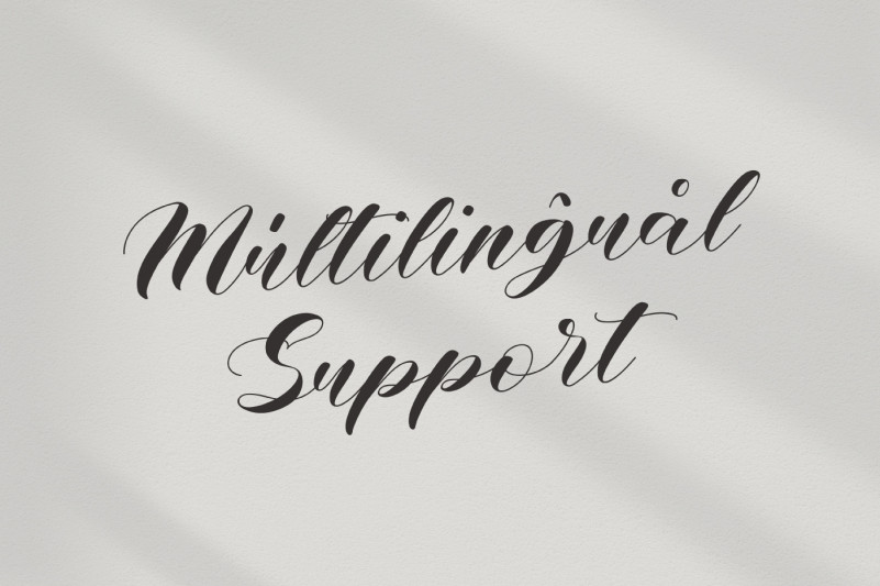 Whitney Calligraphy Font