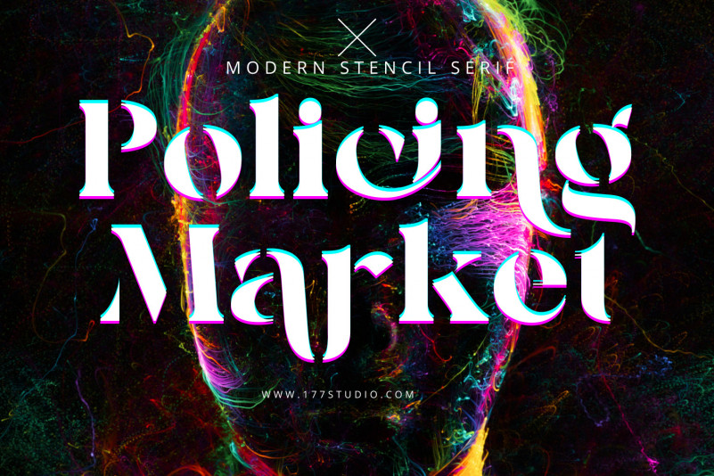 Policing Market Serif Font