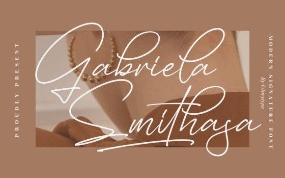 Gabriela Smithasa Script Font