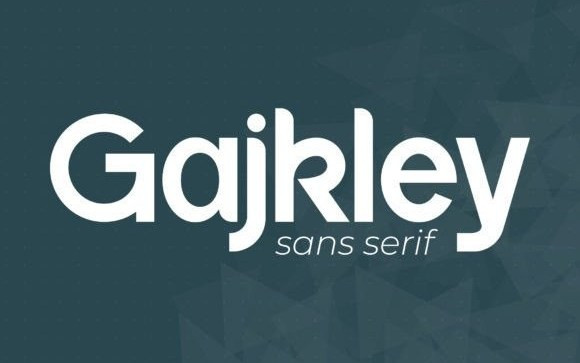 Gajkley Sans Serif Font