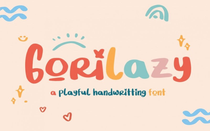 Gorilazy Display Font