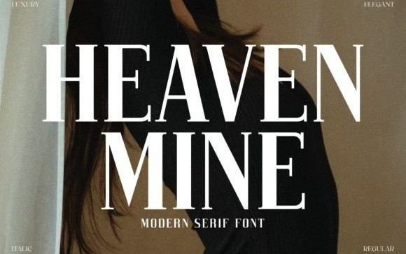 HEAVEN MINE Serif Font