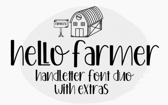 Hello Farmer Display Font