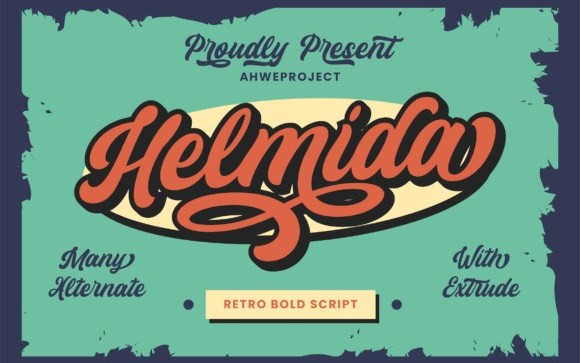 Helmida Script Font