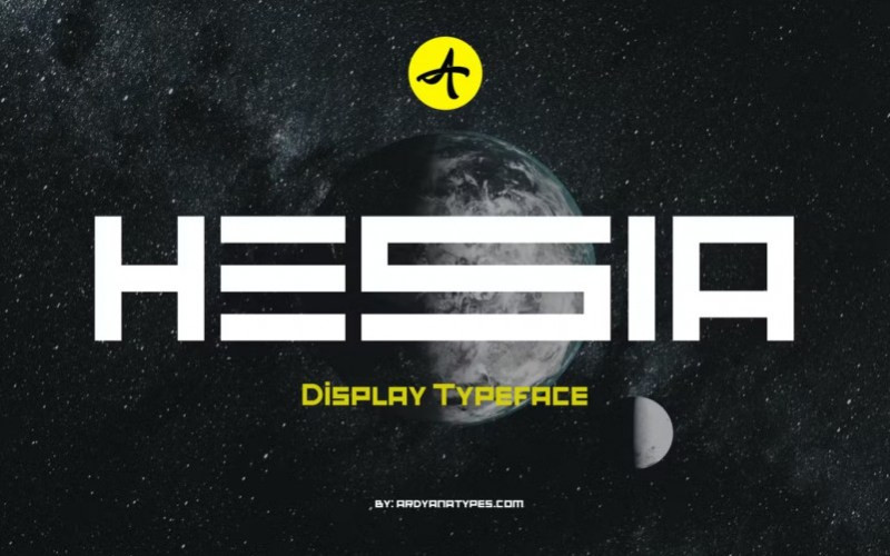 Hesia Display Font