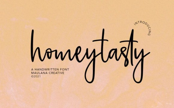 Homeytasty Handwritten Font