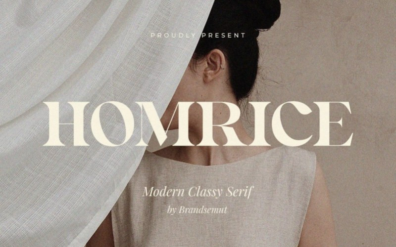 Homrice Serif Font