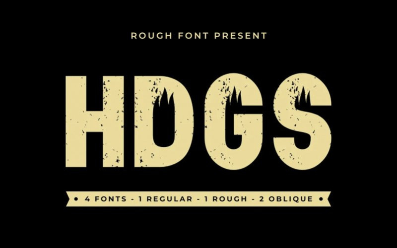 Hotdogs Display Font