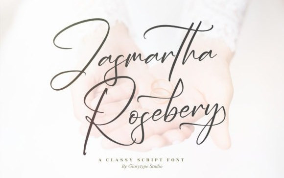 Jasmartha Rosebery Script Font