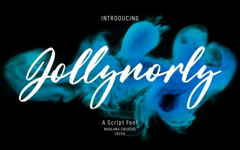 Jollynorly Script Font