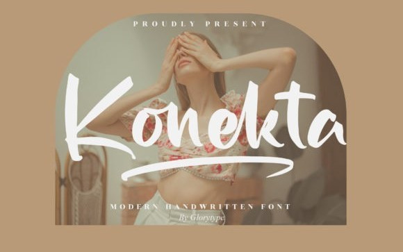 Konekta Script Font