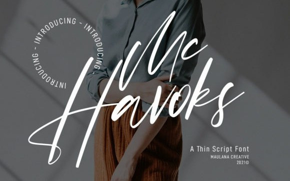 Mc Havoks Handwritten Font