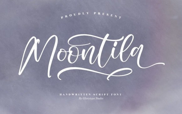 Moontila Handwritten Font