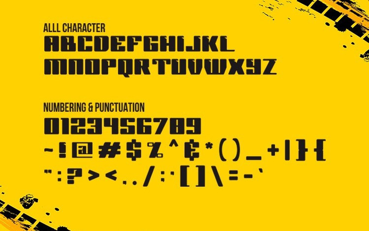 MORSPEED Display Font