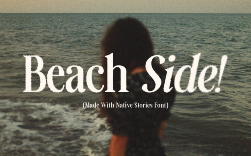 Native Stories Serif Font