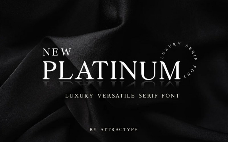 New Platinum Serif Font