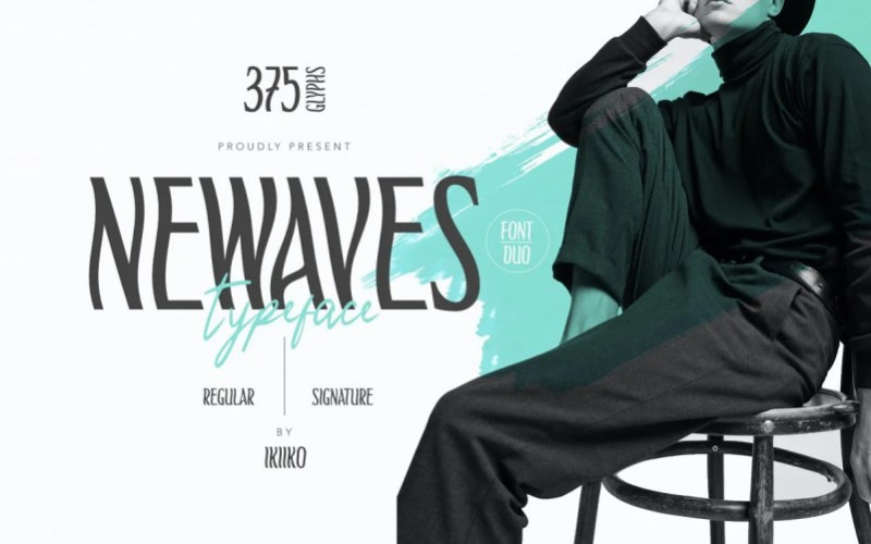 Newaves Display Font