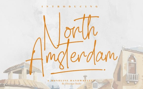 North Amsterdam Handwritten Font
