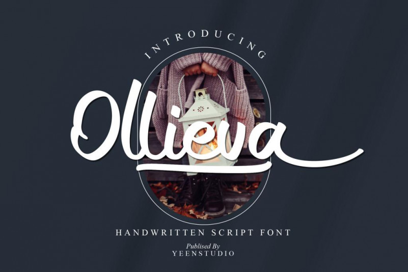 Ollieva Handwritten Font