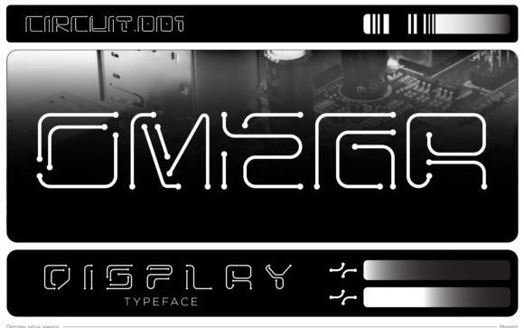 Omega Display Font