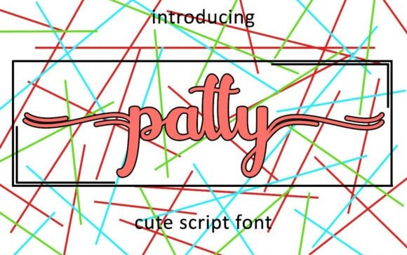 Patty Calligraphy Font