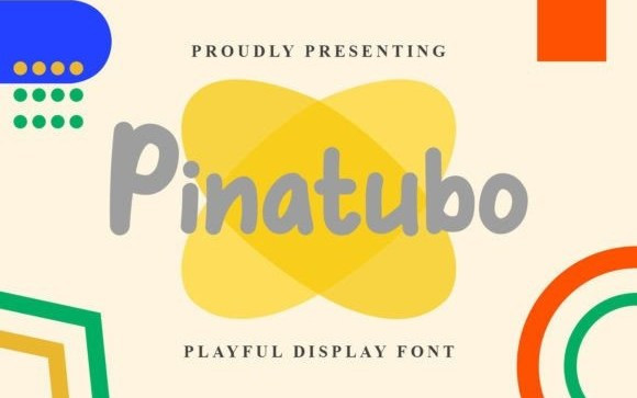 Pinatubo Display Font