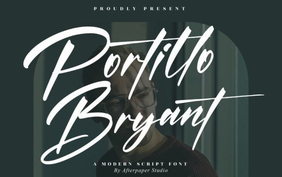 Portillo Bryant Handwritten Font