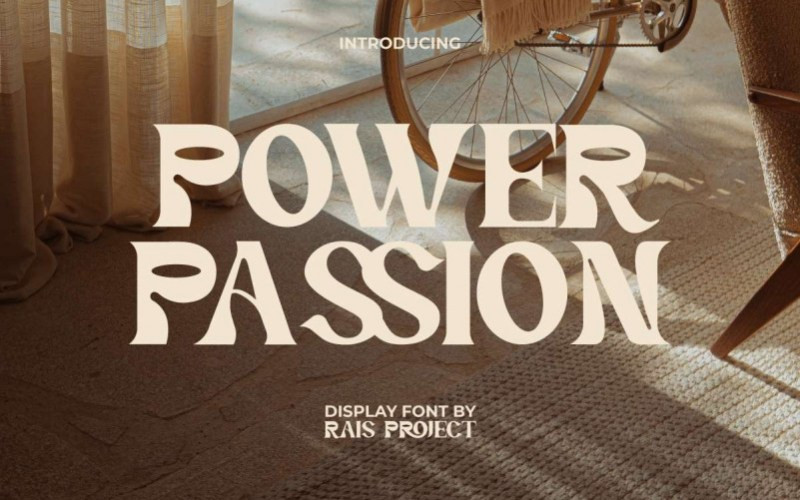 Power Passion Serif Font