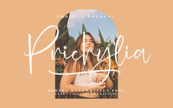 Prichylia Handwritten Font