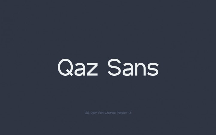 Qaz Sans Font