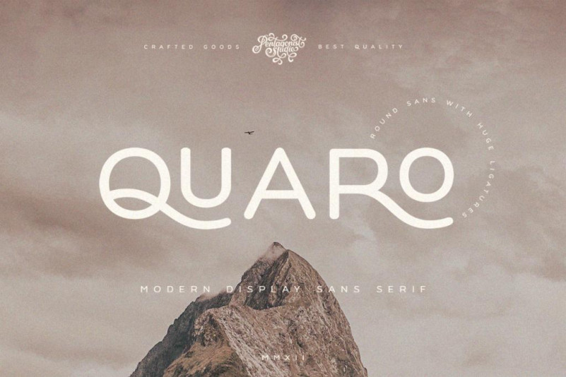 Quaro Sans Serif Font