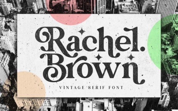 Rachel Brown Serif Font