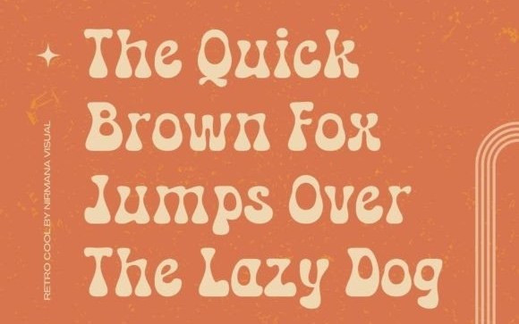 Retro Cool Display Font