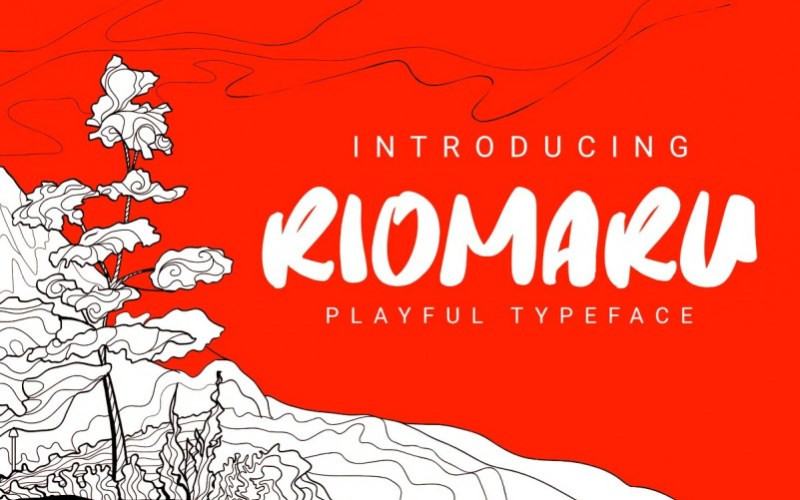 Riomaru Script Font