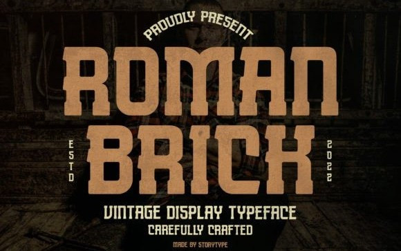 ROMAN BRICK Slab Serif Font