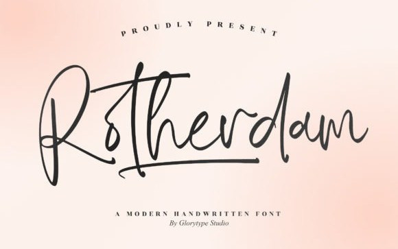 Rotherdam Handwritten Font