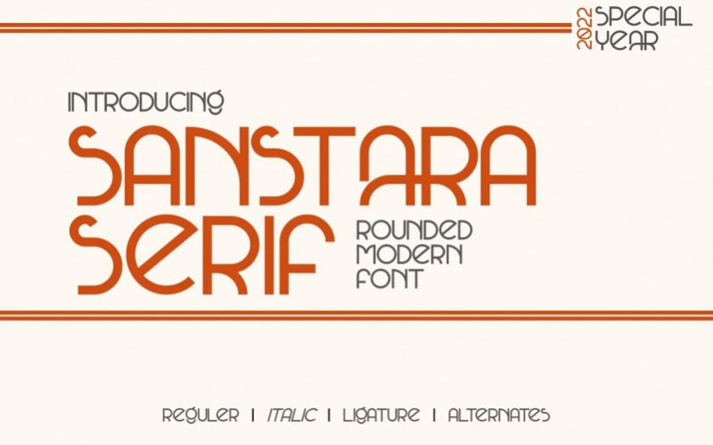 Sanstara Display Font