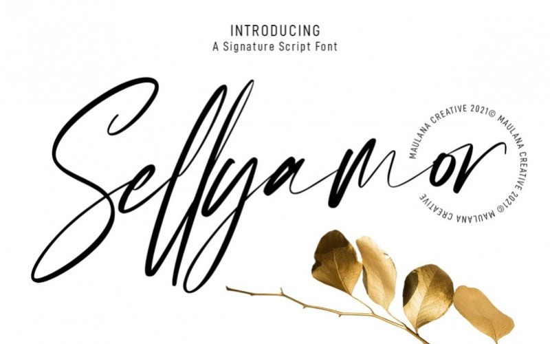 Sellyamor Handwritten Font