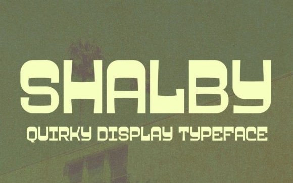 SHALBY Display Font