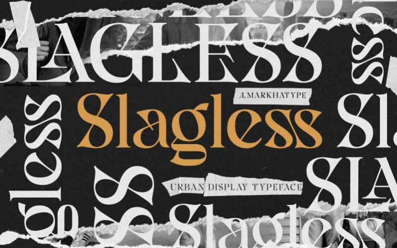 Slagless Serif Font