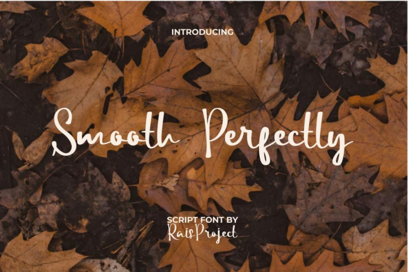 SmoothPerfectly Handwritten Font