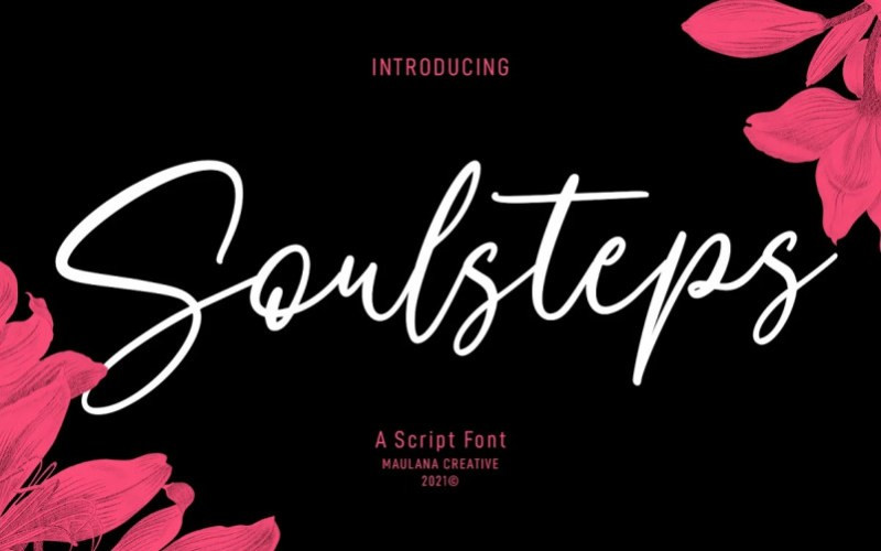 Soulsteps Handwritten Font