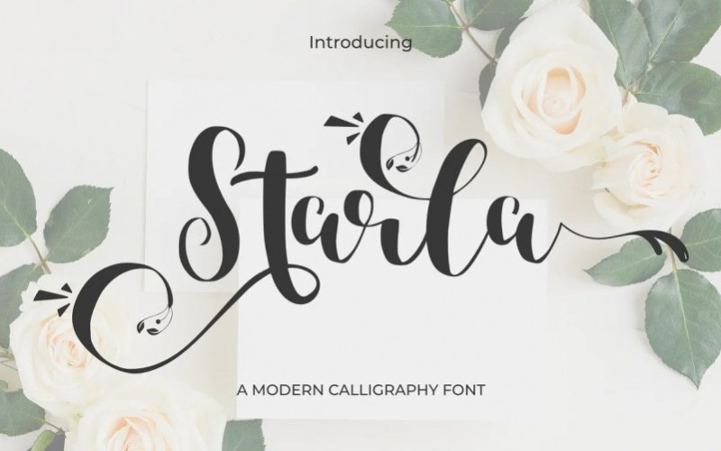 Starla Calligraphy Font