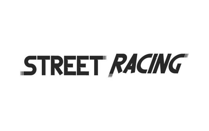 Street Racing Display Font