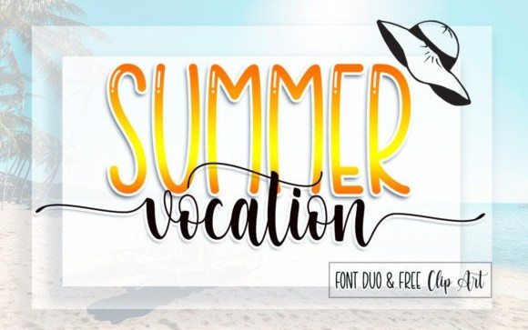 Summer Vocation Font Duo