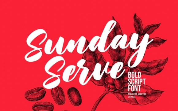 Sunday Serve Script Font