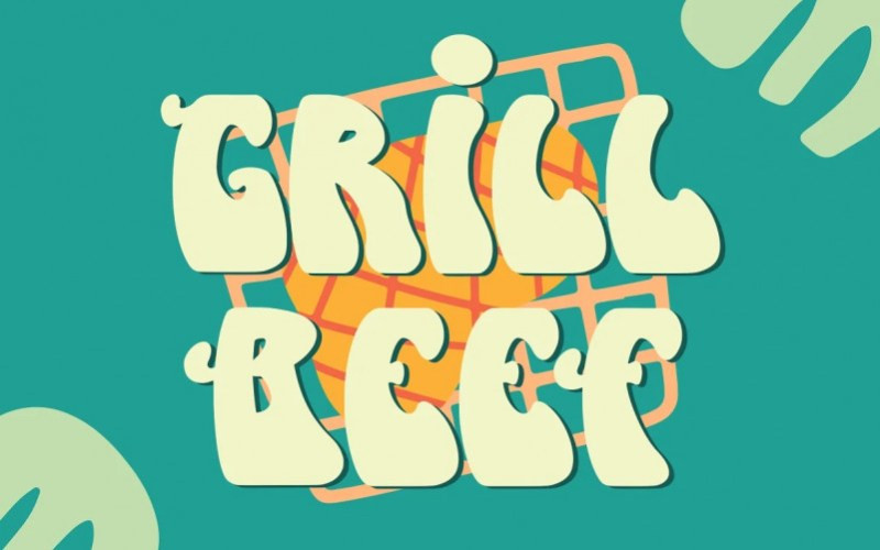 Tropical Vibe Display Font