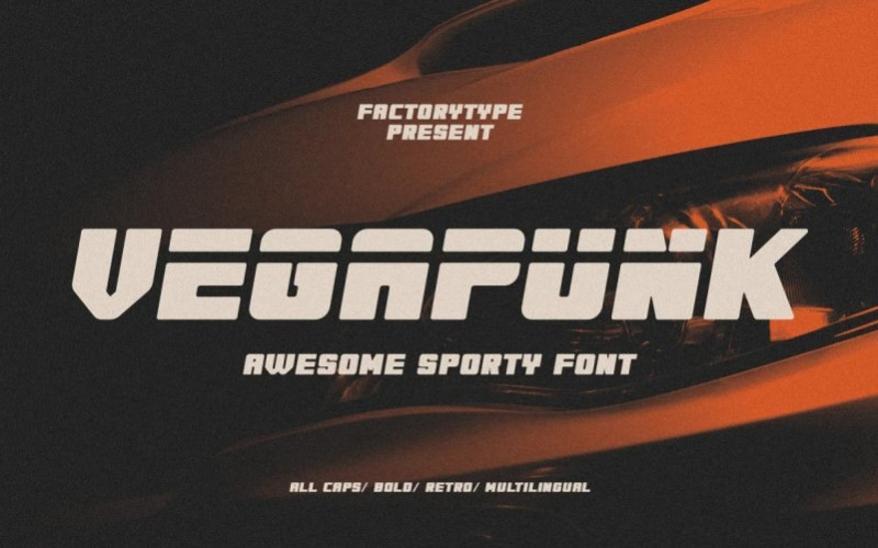 Vegapunk Display Font